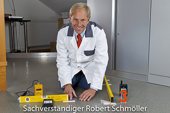 Sachverständiger Robert Schmöller Sachverständigenbüro Industrieböden und Terrazzo